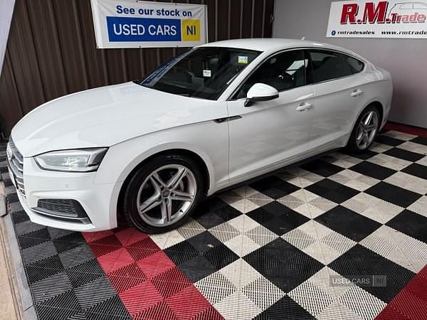 Used Audi A5 S-Line 190 HP (139 kW) 2018 White Coupe