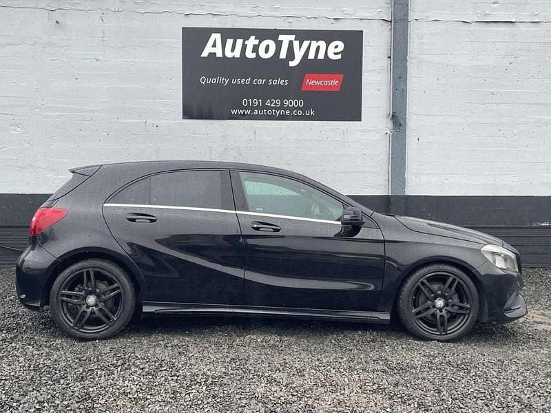 Used Mercedes A200 AMG line 2016 Black Hatchback