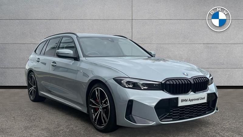 Grey Used 2024 BMW 320 M Sport Estate | £37,485 (Expensive) - Image 1/4