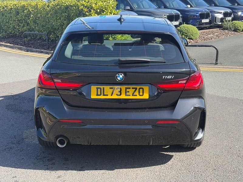 Used BMW 118 M Sport 134 HP (98 kW) 2023 Black Hatchback