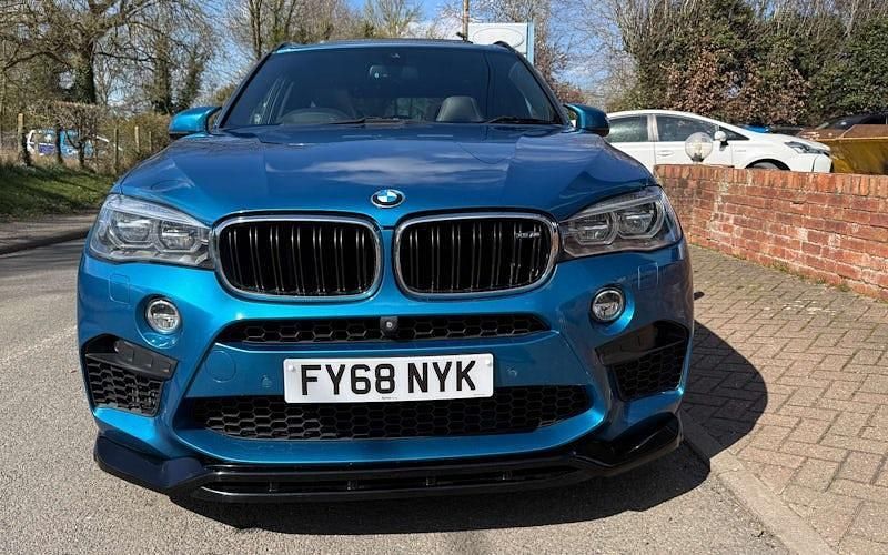 Used BMW X5 M Basis 575 HP (422 kW) 2018 Blue SUV