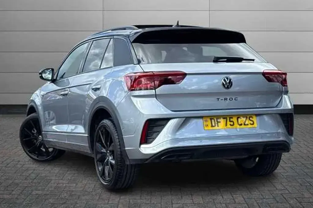 Used VW T-Roc Black Edition 150 HP (110 kW) 2025 Pyrite silver with black roof SUV