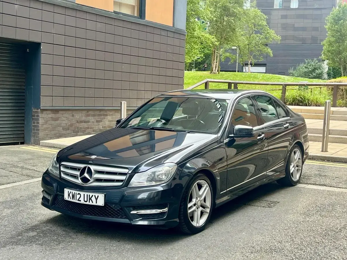 Used Mercedes C220 AMG 2012 Black Sedan