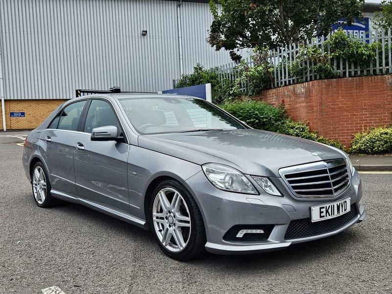Used Mercedes E250 2011 Silver Sedan