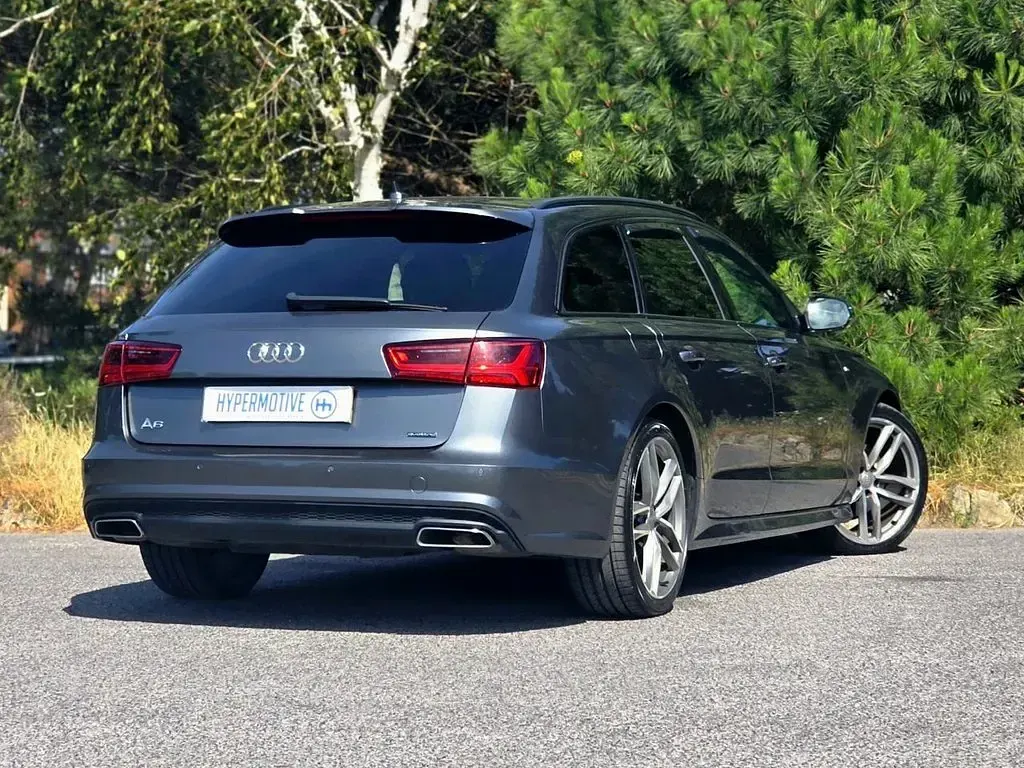 Used Audi A6 Black Edition 272 HP (200 kW) 2018 Grey Estate