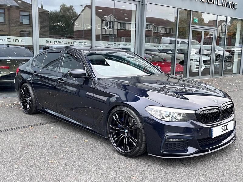 Black Used 2018 BMW 530e M Sport Sedan | £14,995 (Fair price) - Image 1/4
