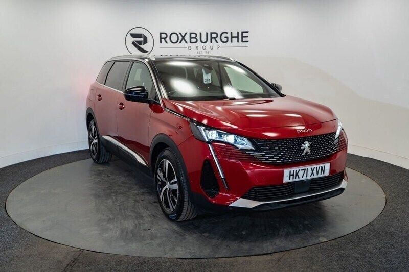 Red Used 2022 Peugeot 5008 GT MPV | £20,599 (Good price) - Image 1/4