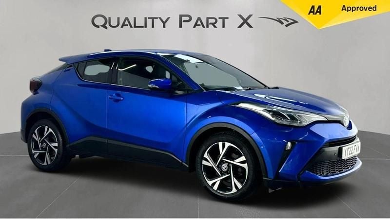 Blue Used 2022 Toyota C-HR Design SUV | £17,900 (Good price) - Image 1/4