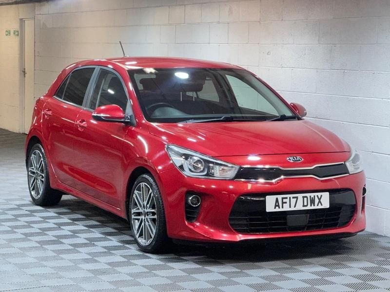 Used Kia Rio First Edition 2017 Red Hatchback