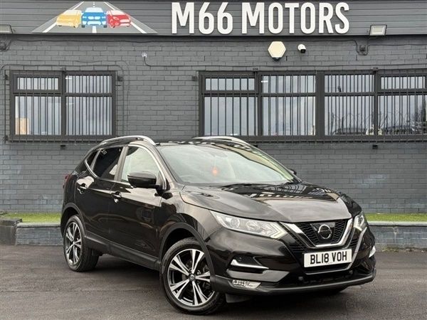 Black Used 2018 Nissan Qashqai N-Connecta SUV | £11,000 (Fair price) - Image 1/1