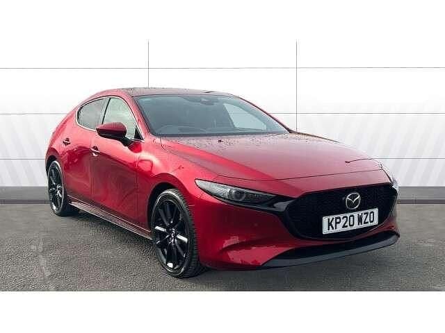 Red Used 2020 Mazda 3 Inclusive Hatchback | £15,448 (Good price) - Image 1/4