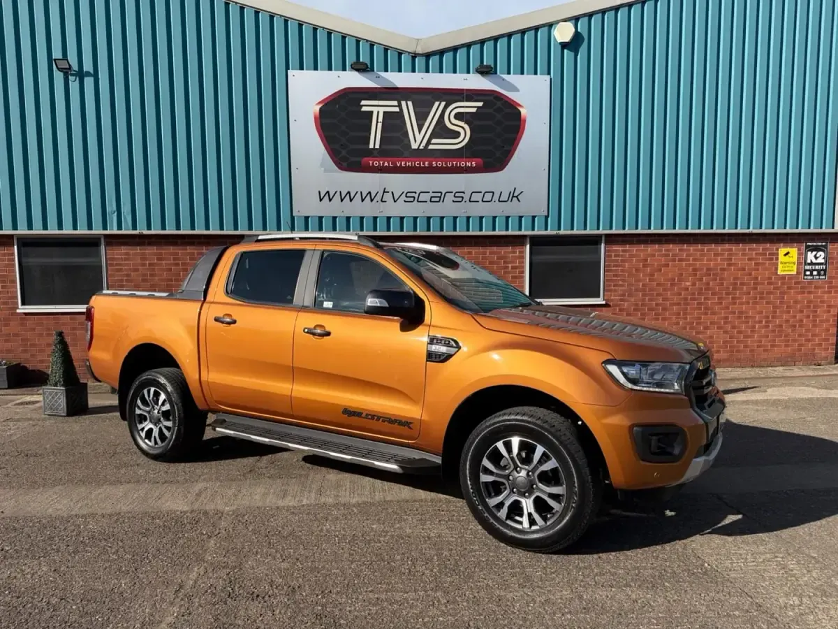 Begagnad Ford Ranger Wildtrack 200 HK (147 kW) 2020 Orange Pickup