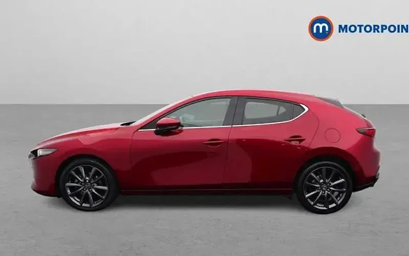 Used Mazda 3 Exclusive-Line 122 HP (89 kW) 2023 Red Hatchback