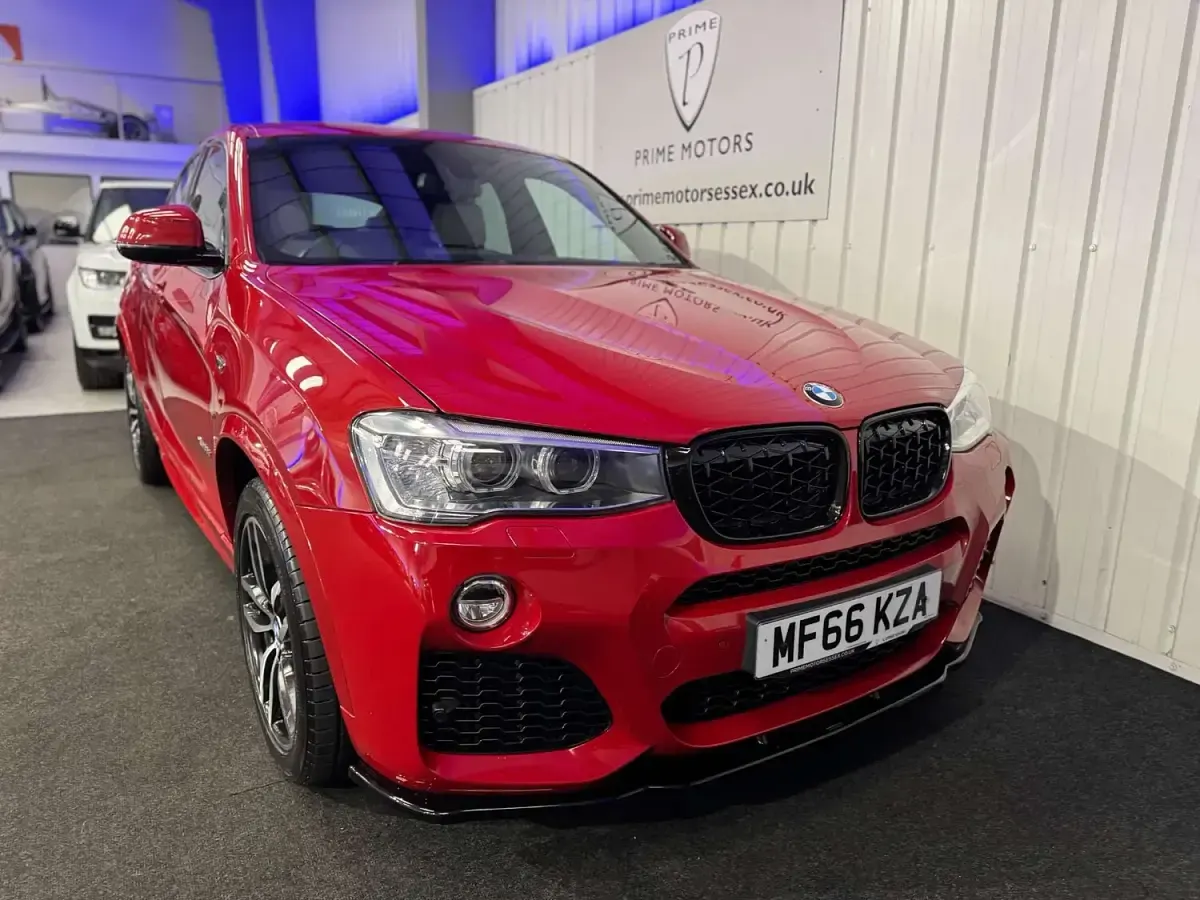 Used BMW X4 M Sport 2016 Red SUV