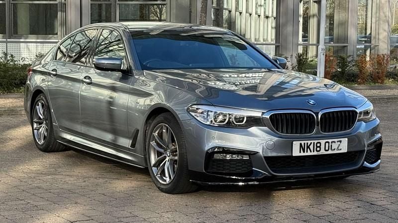 Blue Used 2018 BMW 520 M Sport Sedan | £13,790 (Super price) - Image 1/4
