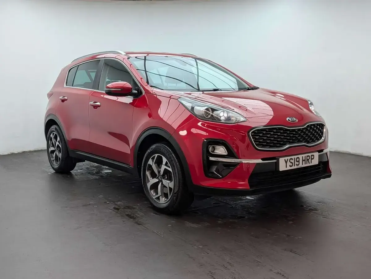 Used Kia Sportage 177 HP (130 kW) 2019 Red SUV