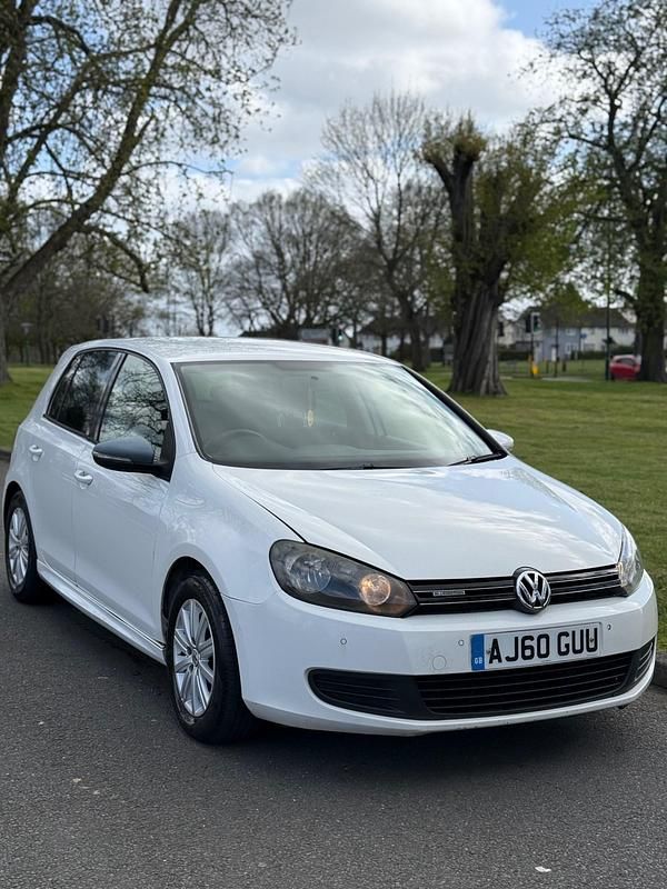 Used VW Golf VI 2011 White Hatchback