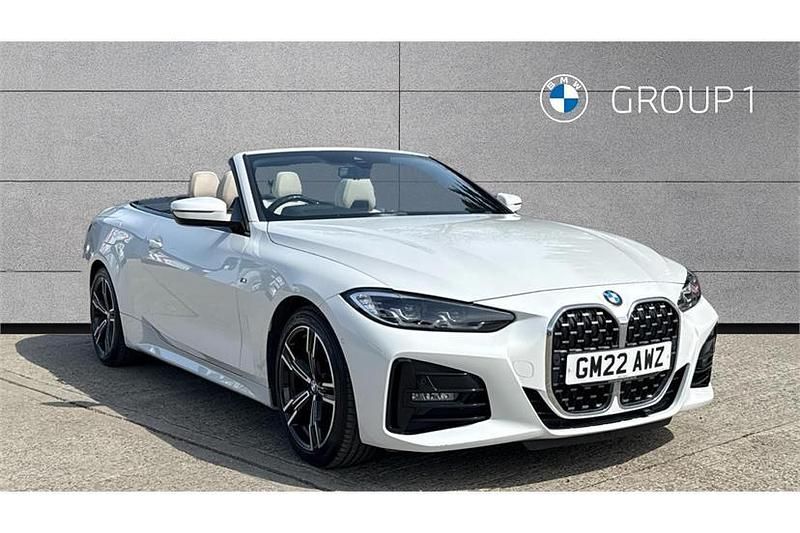 Used BMW 420 M Sport 184 HP (135 kW) 2022 White Cabriolet