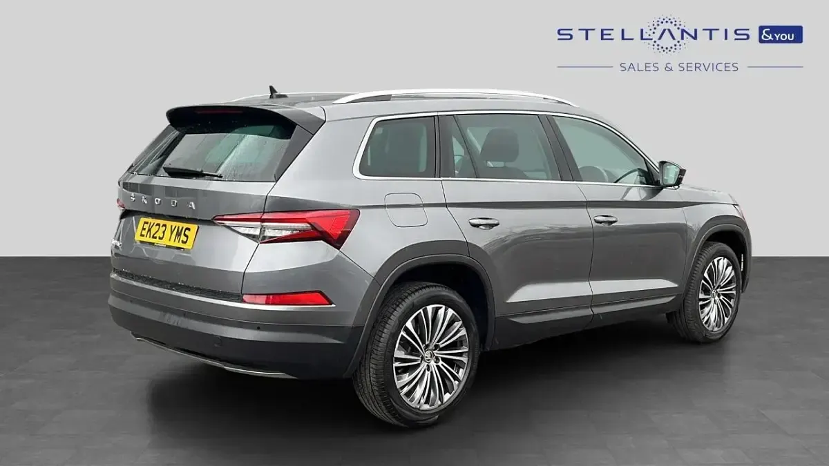 Used Skoda Kodiaq SE L Executive 148 HP (108 kW) 2023 Grey SUV