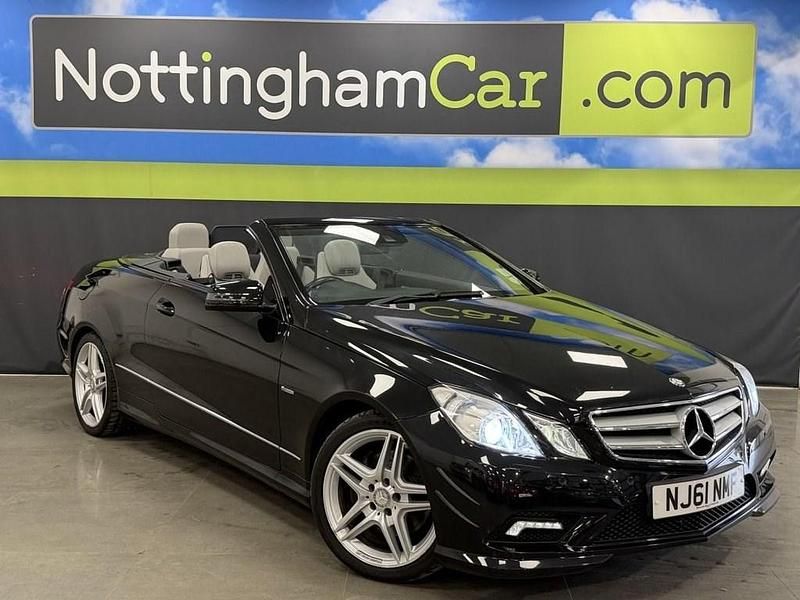Used Mercedes E220 Sport Edition 2011 Black Cabriolet