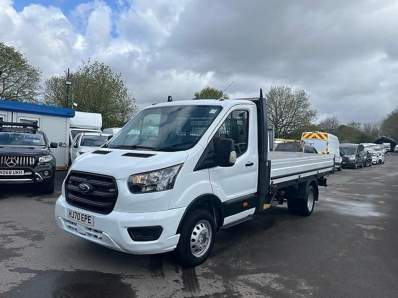Used Ford Transit 130 HP (95 kW) 2020 White Cabriolet
