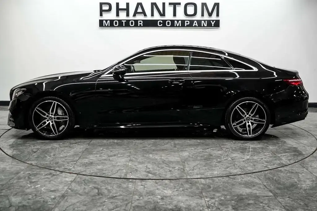 Used Mercedes E300 AMG line 245 HP (180 kW) 2019 Black Coupe