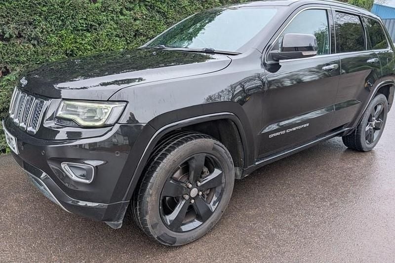Used Jeep Grand Cherokee Overland 250 HP (183 kW) 2017 Black SUV