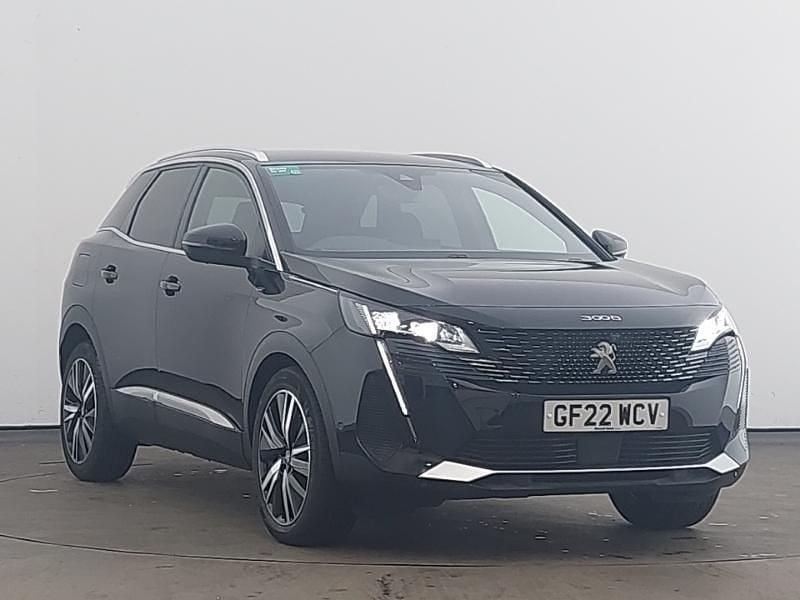 Black Used 2022 Peugeot 3008 Premium SUV | £23,498 (A bit pricey) - Image 1/4