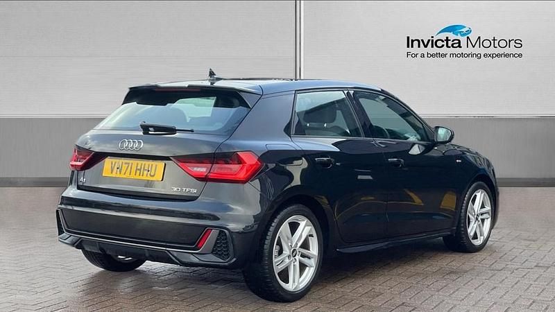 Used Audi A1 S-Line 110 HP (80 kW) 2021 Black Hatchback