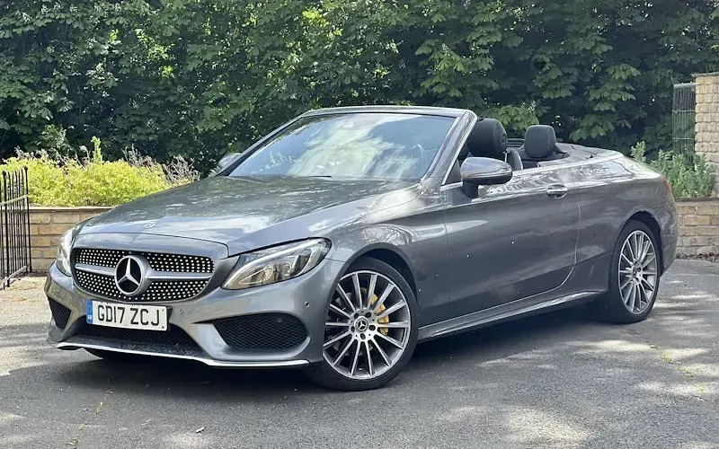 Used Mercedes C220 AMG line 170 HP (125 kW) 2018 Cabriolet