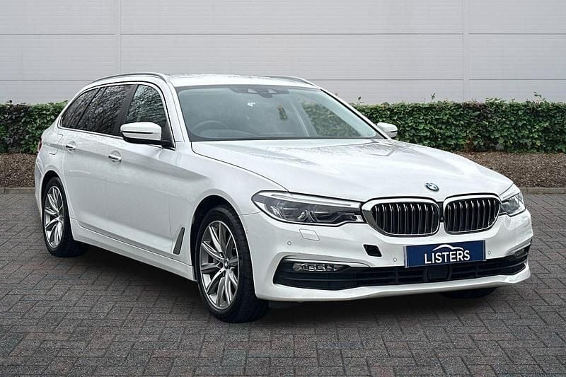 Used BMW 540 2017 White Estate