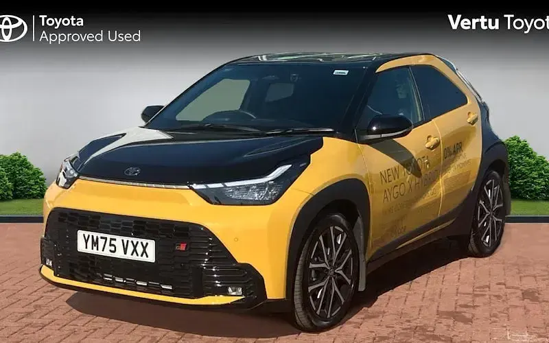 New Toyota Aygo X Sport 116 HP (85 kW) 2025 Yellow SUV
