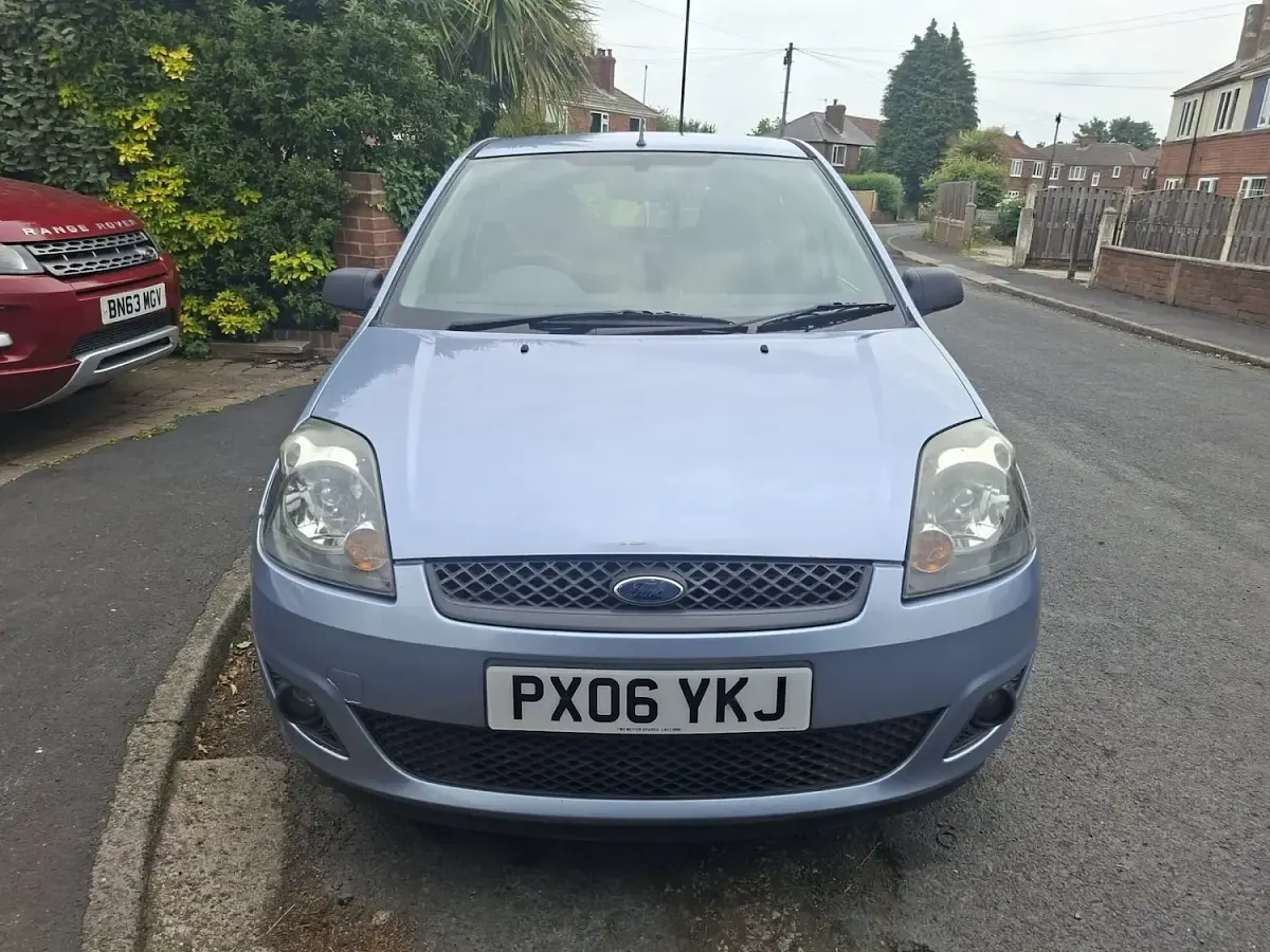 Used Ford Fiesta Zetec 2006 Blue Hatchback