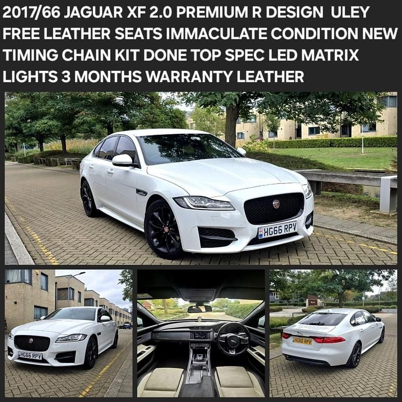 White Used 2016 Jaguar XF R Sedan | £7,495 - Image 1/3