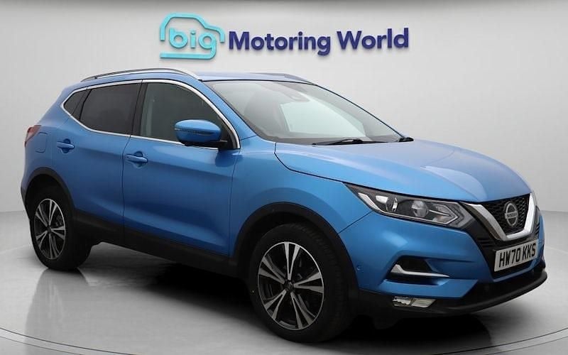 Used Nissan Qashqai N-Connecta 160 HP (117 kW) 2020 Blue SUV