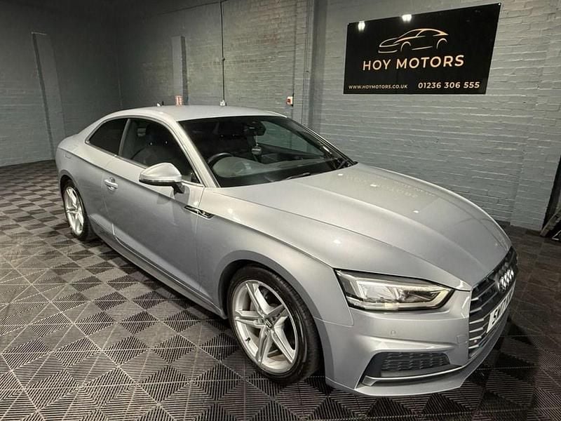Used Audi A5 S-Line 190 HP (139 kW) 2017 Silver Coupe