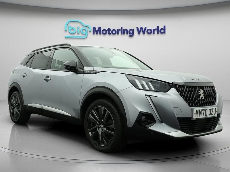 Grey Used 2021 Peugeot 2008 GT-line SUV | £12,800 (Fair price) - Image 1/4