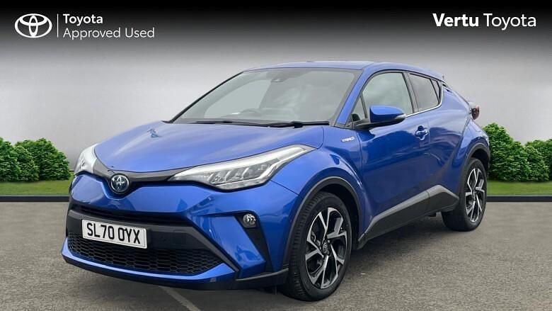 Used Toyota C-HR Design 122 HP (89 kW) 2020 Blue SUV