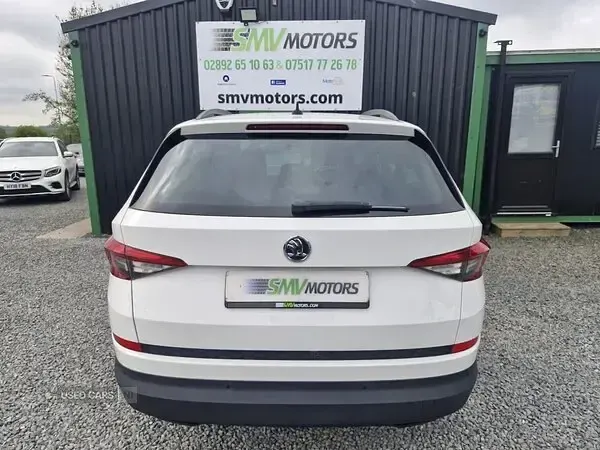 Used Skoda Kodiaq SE Technology 150 HP (110 kW) 2019 White SUV