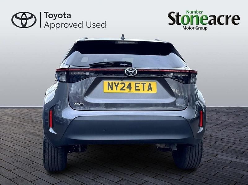 Used Toyota Yaris Hybrid Design 2024 Grey Hatchback