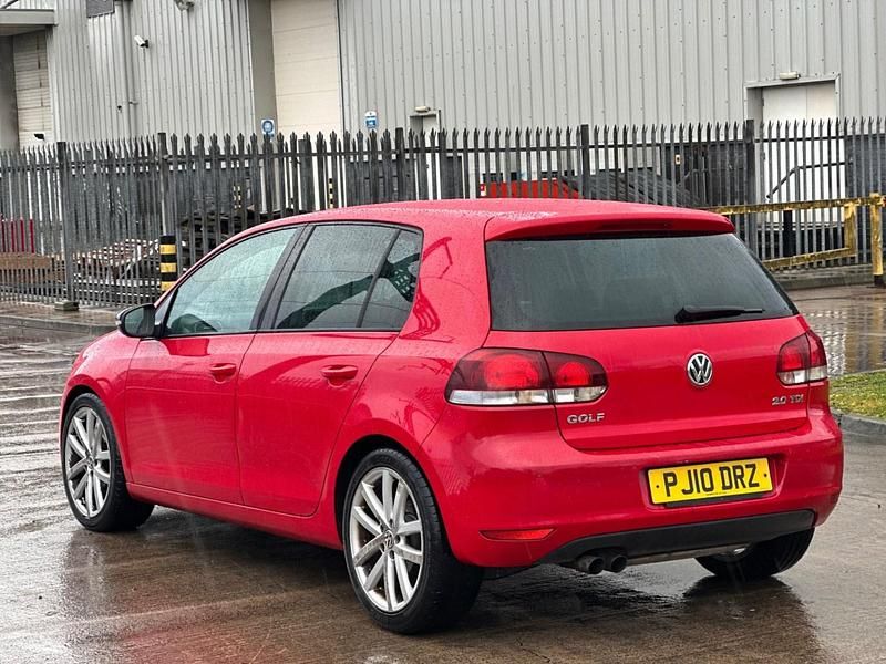 Used VW Golf VI GT 2010 Red Hatchback
