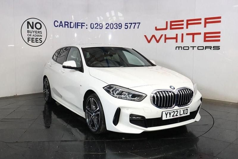 White Used 2022 BMW 118 M Sport Hatchback | £19,488 (Fair price) - Image 1/4