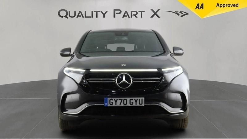 Used Mercedes EQC400 AMG line 300 kW (408 HP) 2020 Grey SUV