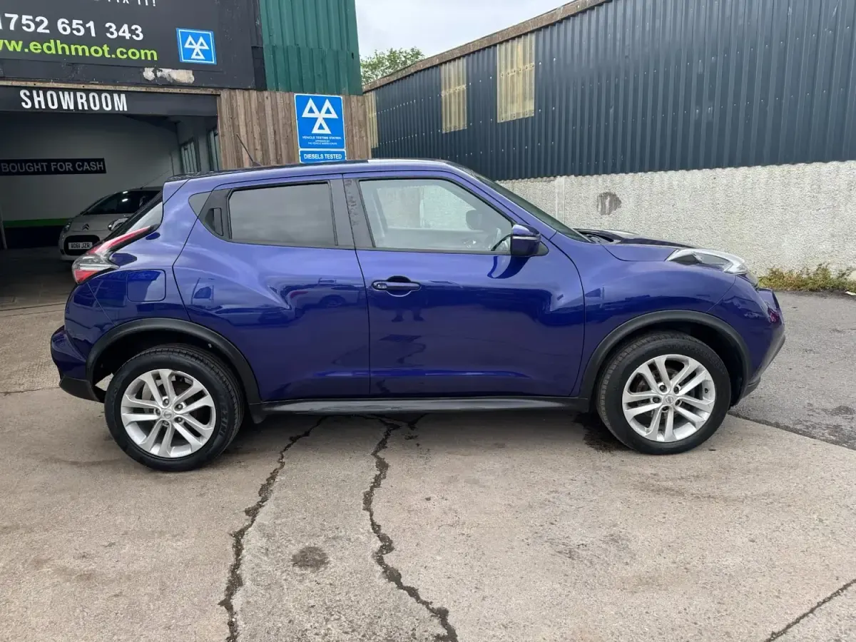 Usado Nissan Juke Acenta 115 CV (84 kW) 2017 Azul SUV