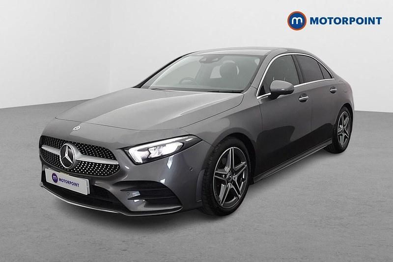 Used Mercedes A200 AMG Line Premium 163 HP (119 kW) 2019 Grey Sedan
