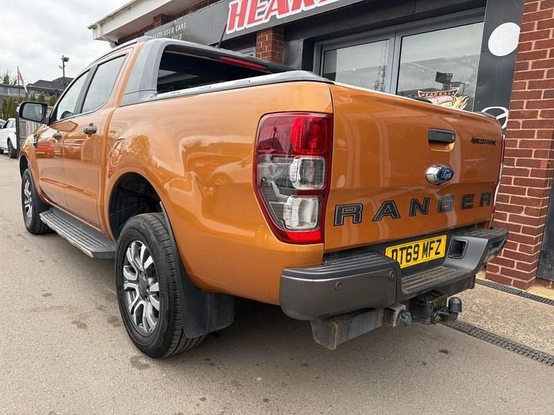 Begagnad Ford Ranger Wildtrack 2020 Orange Pickup