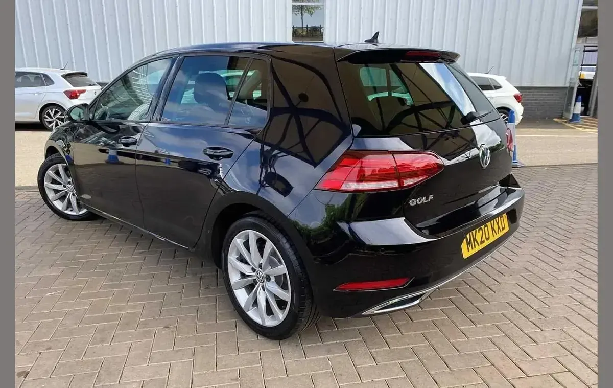 Used VW Golf VIII GT 113 HP (83 kW) 2020 Black Hatchback