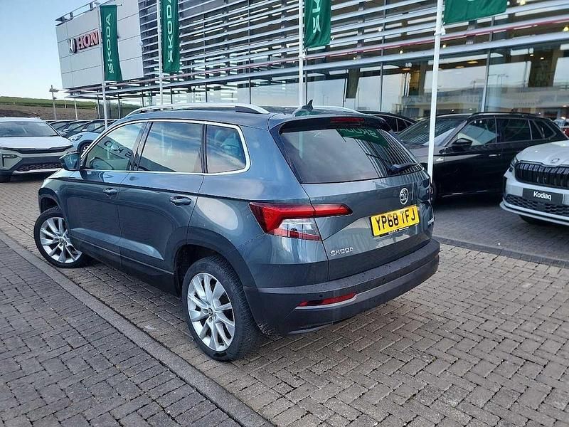 Used Skoda Karoq 110 HP (80 kW) 2018 Quartz grey metallic SUV