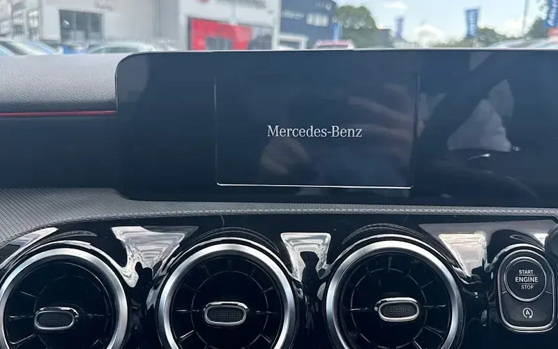 Used Mercedes A220 AMG line 190 HP (139 kW) 2021 Black Hatchback
