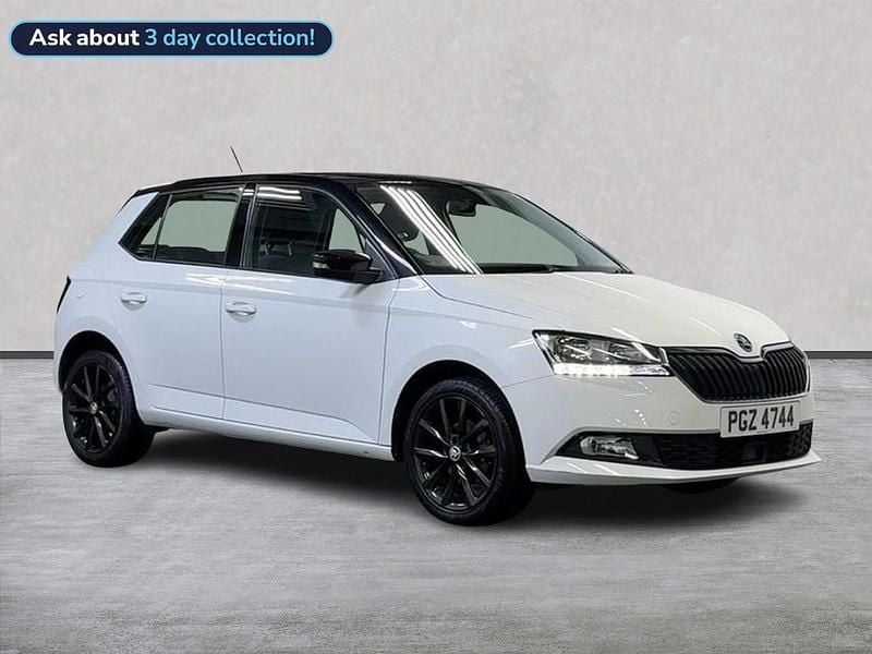 White Used 2019 Skoda Fabia Colour Edition Hatchback | £9,716 (Fair price) - Image 1/4